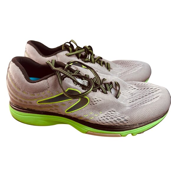 NEWTON GRAVITY Fate 9 Mens Size 8 US / 41EU Gray/Green Running Shoes - Picture 1 of 10